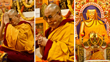 Далай-лама учения в Риге в октябре 2016
